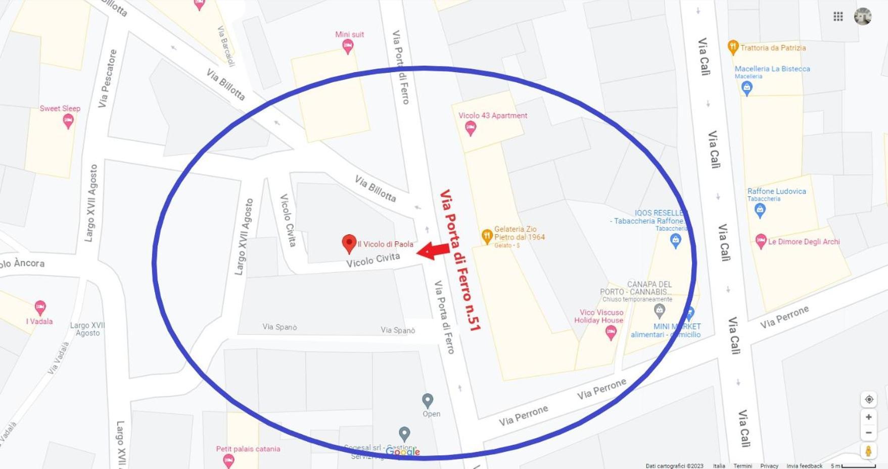 Apartmán Il Vicolo Di Paola CTA Exteriér fotografie